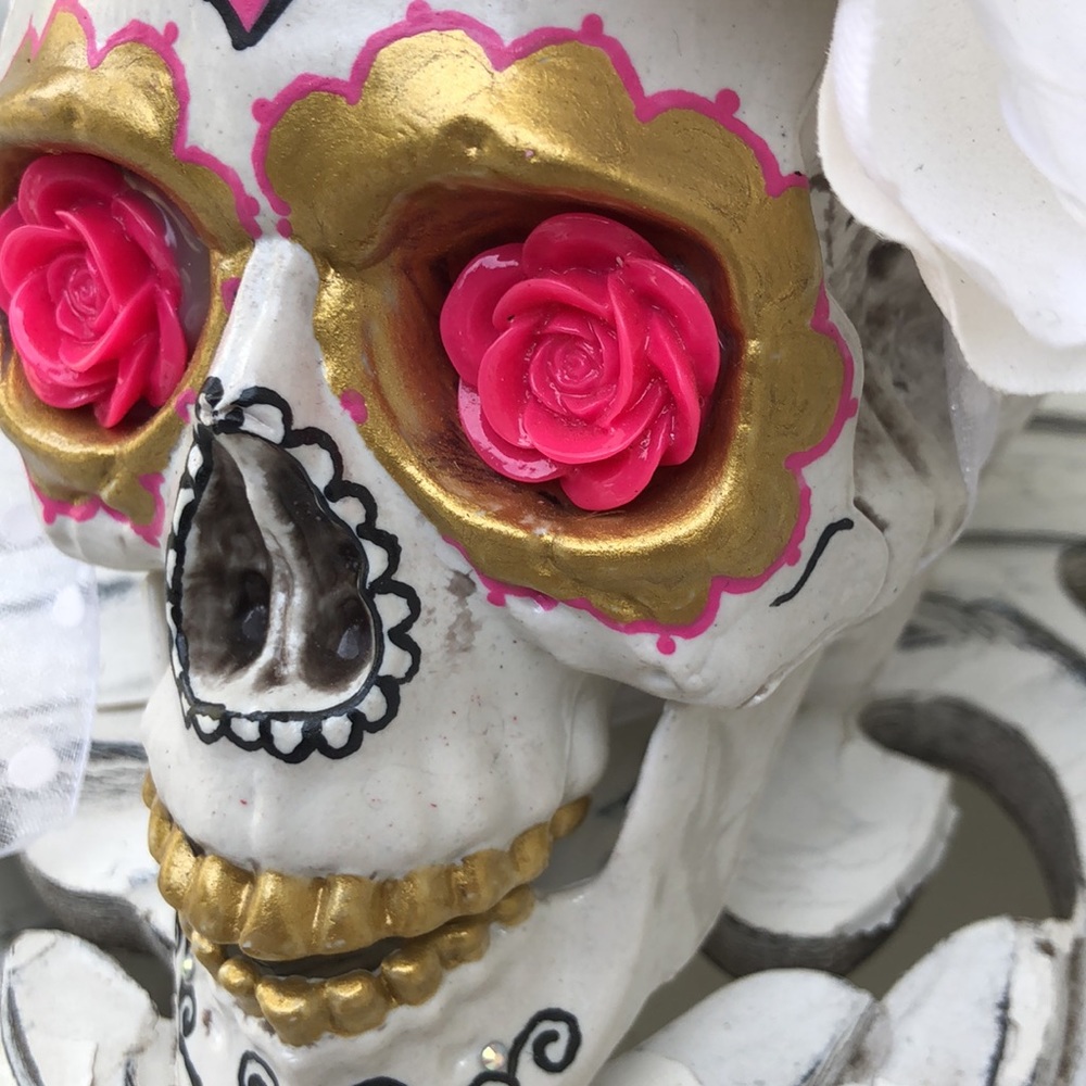 Día de los Muertos skull - Picture 7 of 7